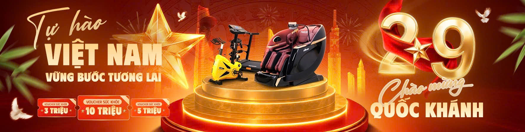 Sankito Khuyến Mãi To - Mừng Quốc Khánh 2/9 Sankito Khuyến Mãi To - Mừng Quốc Khánh 2/9