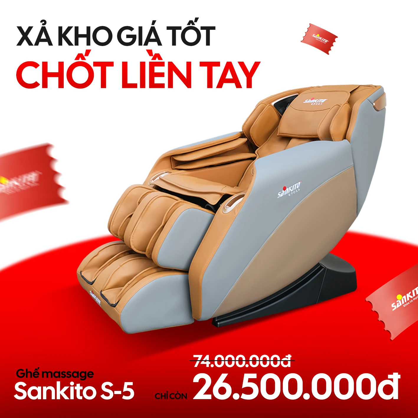 Ghế Massage Sankito S-5