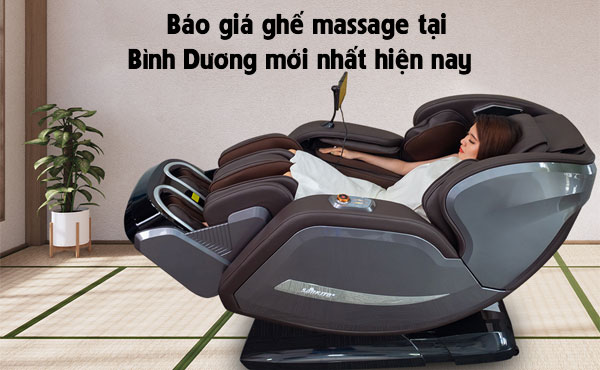 Báo giá ghế massage tại Bình Dương mới nhất hiện nay