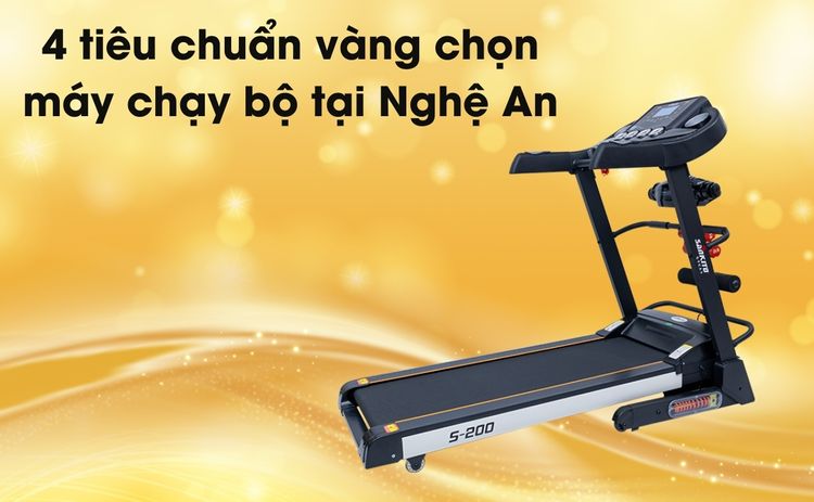 4 tiêu chuẩn vàng chọn máy chạy bộ tại Nghệ An