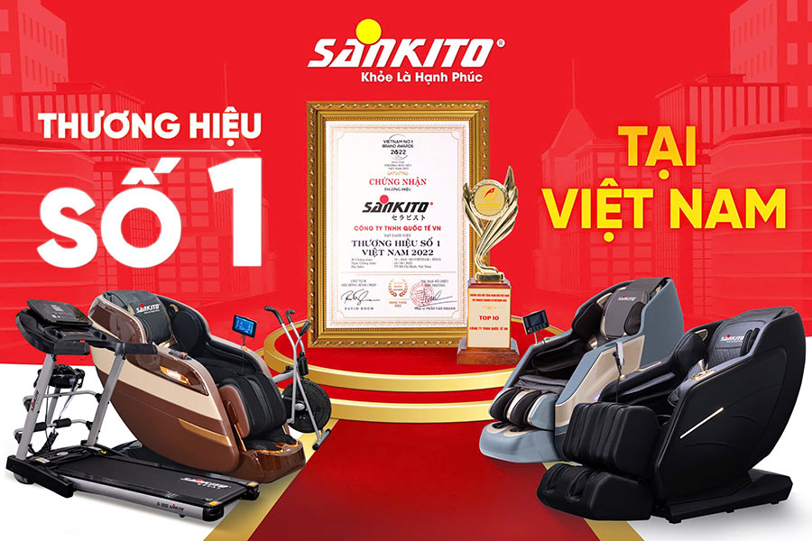 Sankito - Thương hiệu bán ghế massage uy tín tại Đồng Nai