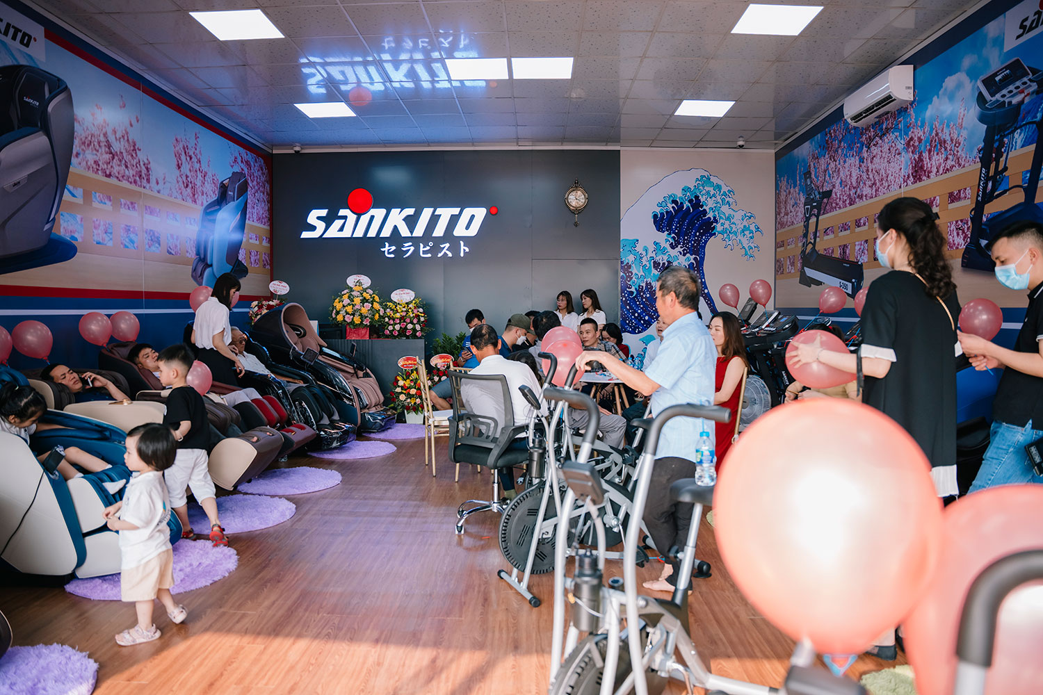 Sankito Việt Nam – thương hiệu dẫn đầu về chất lượng ghế massage Hà Đông Hà Nội