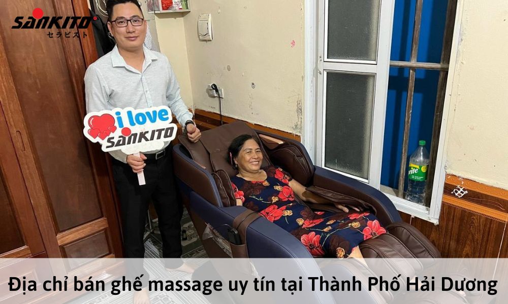 Địa chỉ bán ghế massage uy tín tại Thành Phố Hải Dương 