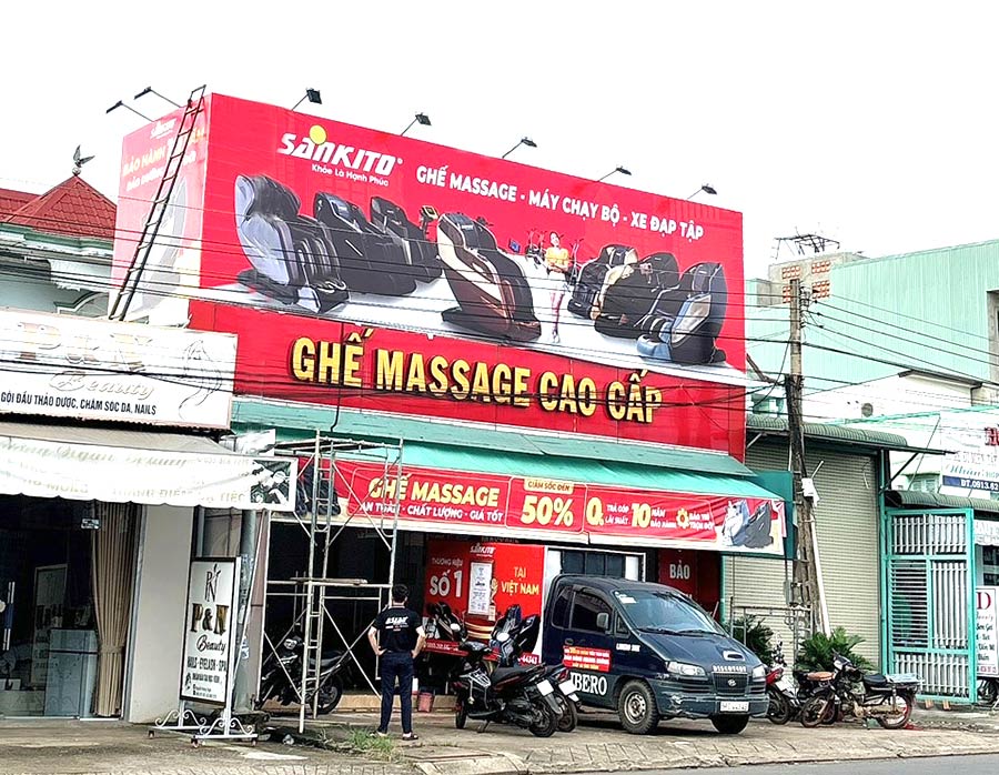 Cửa hàng ghế massage, máy chạy bộ Sankito Đồng Nai