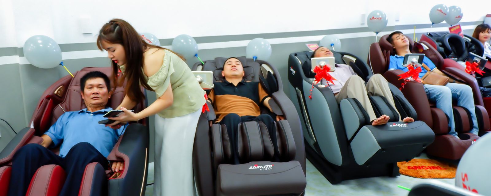Sankito luôn cung cấp ghế massage chính hãng và chất lượng cao