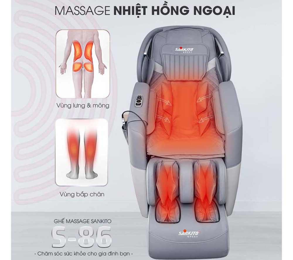 Chức năng và sự đa dạng của ghế massage toàn thân