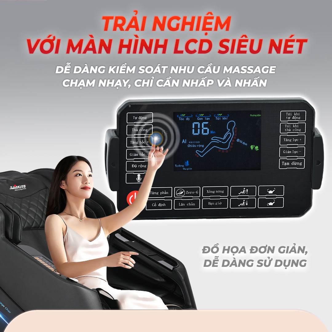 Ghế massage Sankito S-825