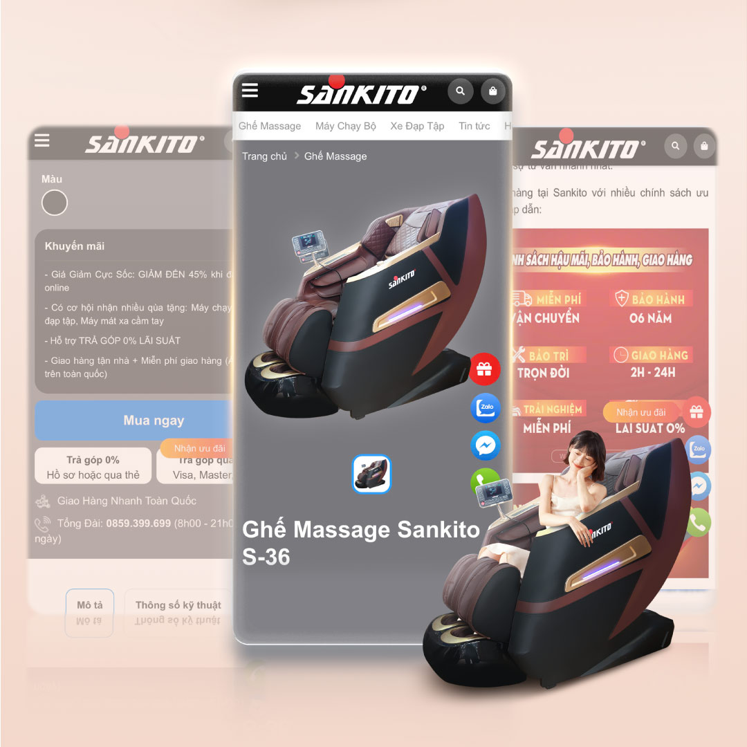 Ghế Massage Sankito S-36