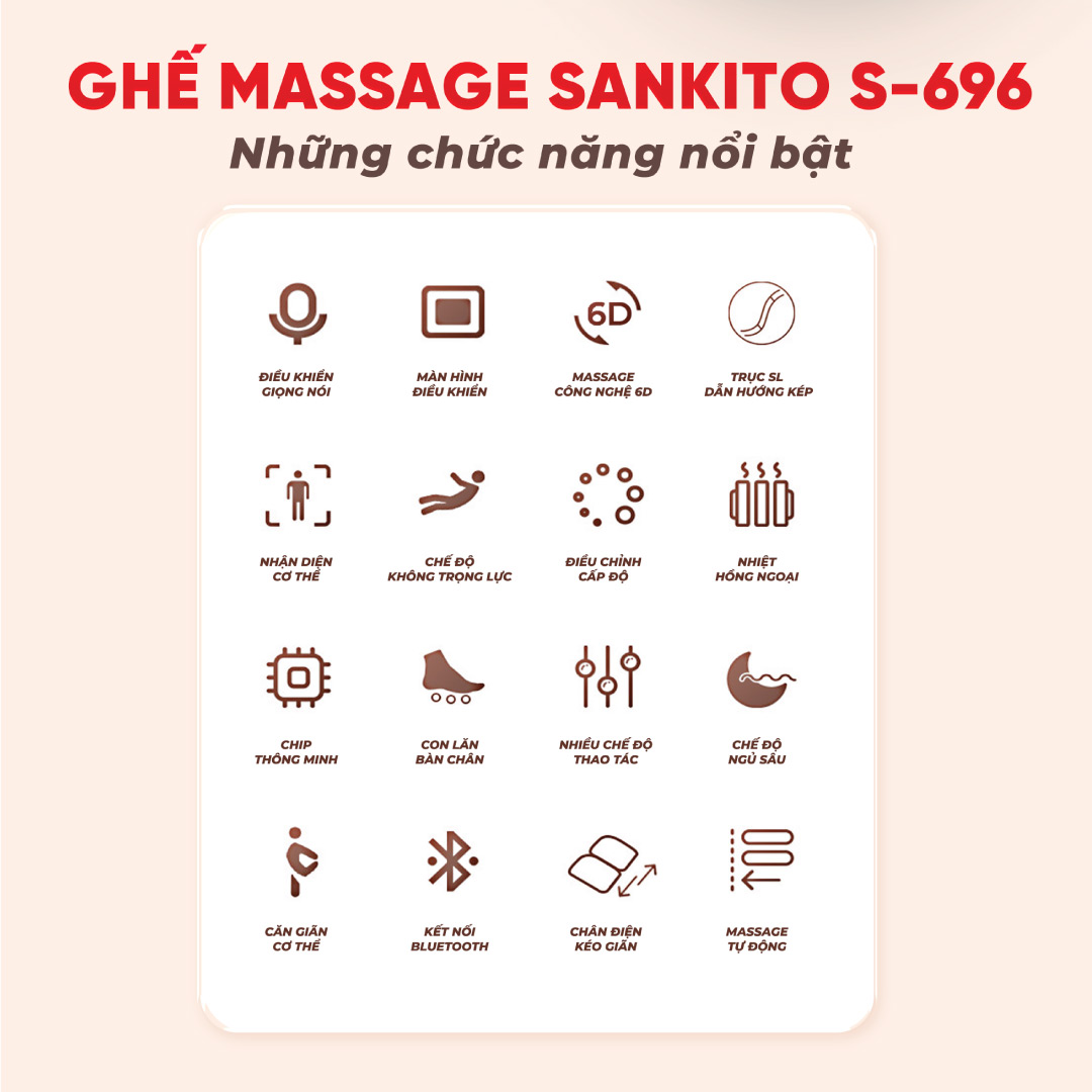 Ghế Massage Sankito S-696