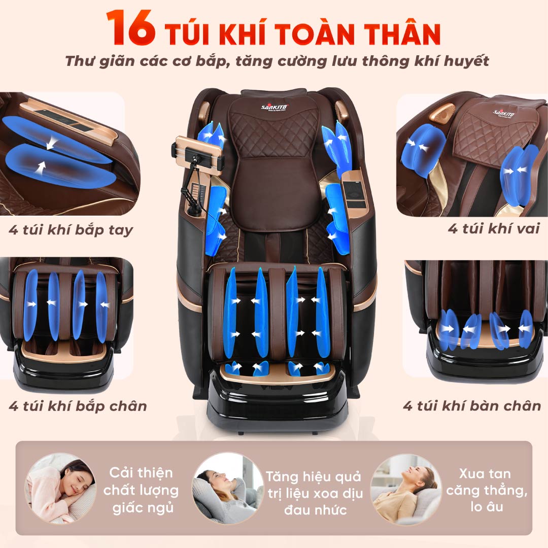 Ghế Massage Sankito S-696