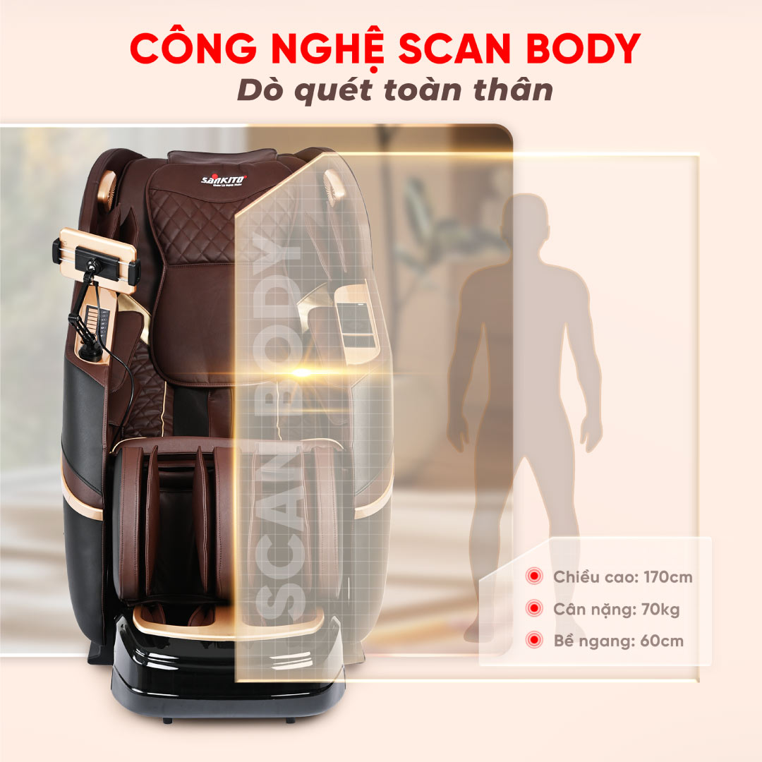 Ghế Massage Sankito S-696