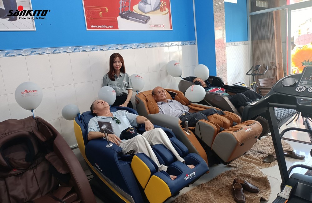 Tại sao Sankito lại là nơi uy tín khi chọn mua ghế massage Sóc Trăng