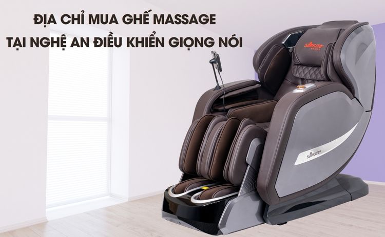 Địa chỉ mua ghế massage tại Nghệ An điều khiển giọng nói