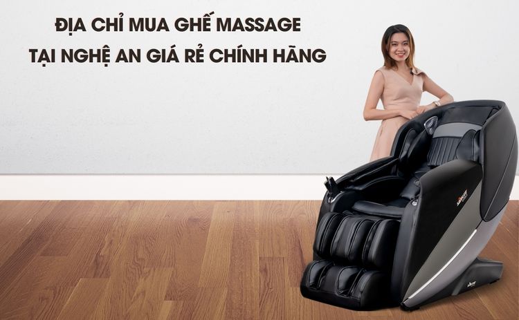 Địa chỉ mua ghế massage tại Nghệ An giá rẻ chính hãng