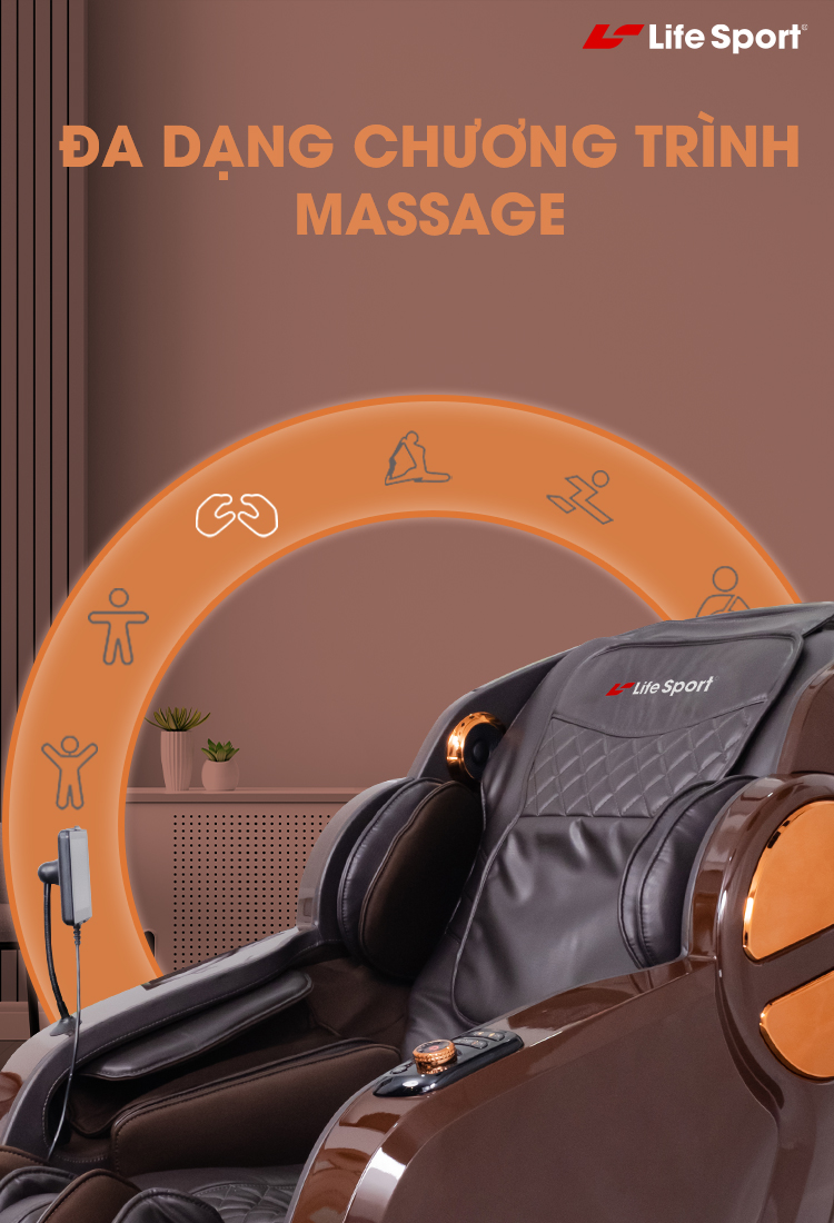 Ghế massage toàn thân Lifesport LS-750/379
