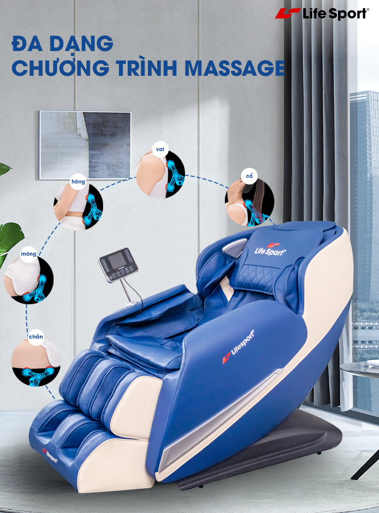 Ghế massage toàn thân Lifesport LS-299 Plus