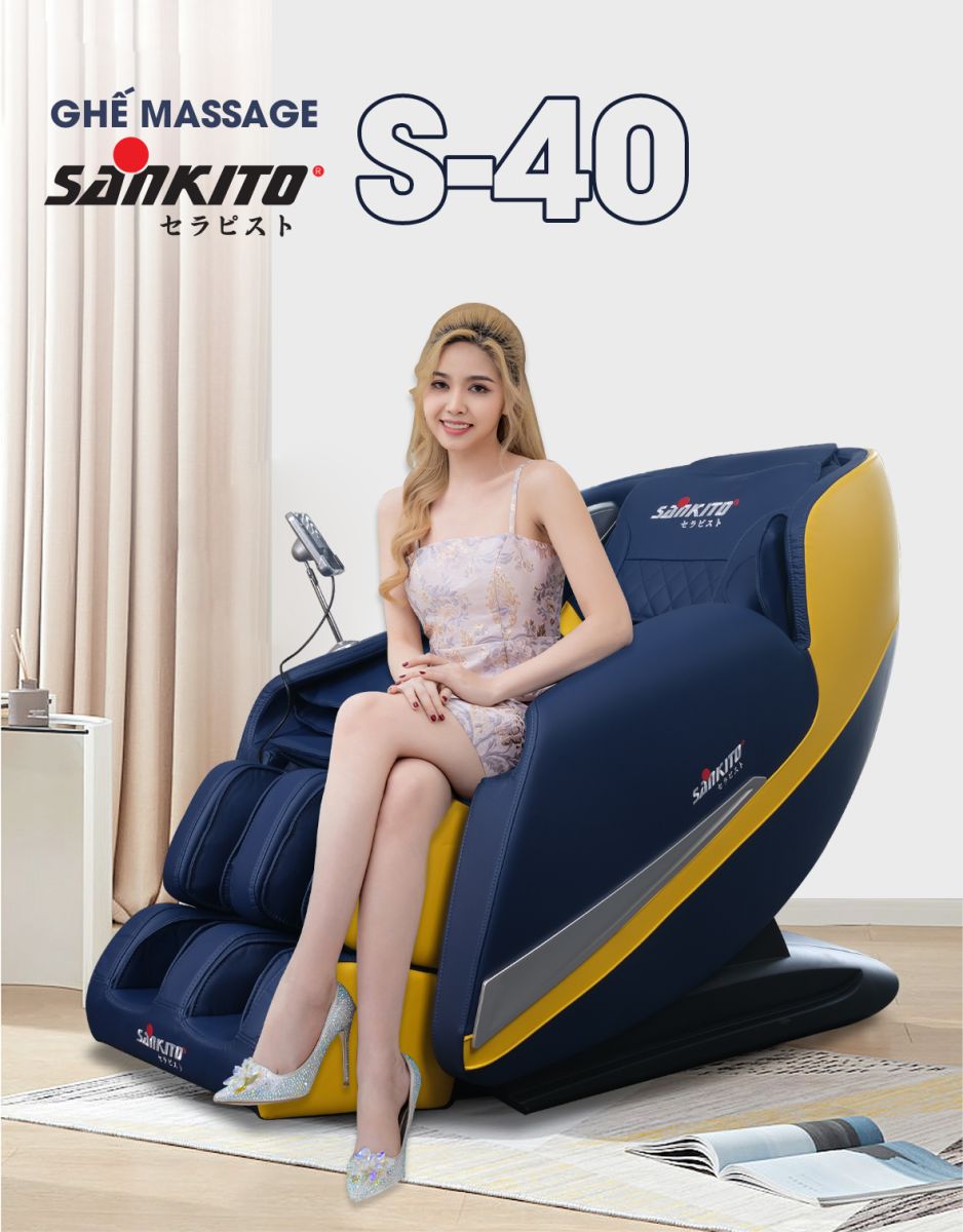 Ghế massage toàn thân Sankito S-40
