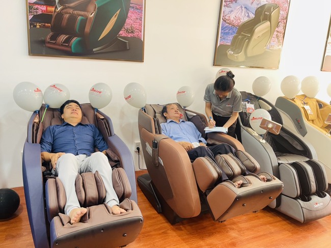 Cửa hàng bán ghế massage tại Bình Dương uy tín