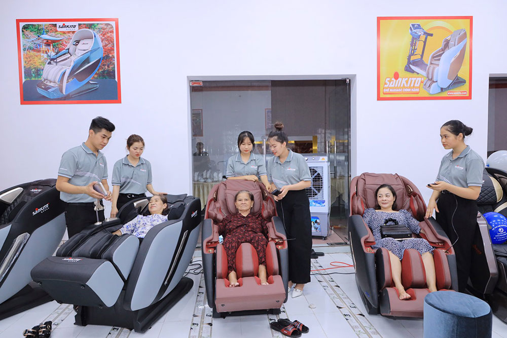 Chọn mua ghế massage Long Thành có thương hiệu uy tín