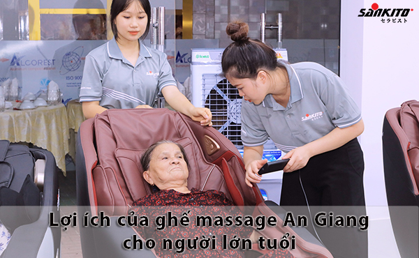 Lợi ích của ghế massage An Giang cho người lớn tuổi