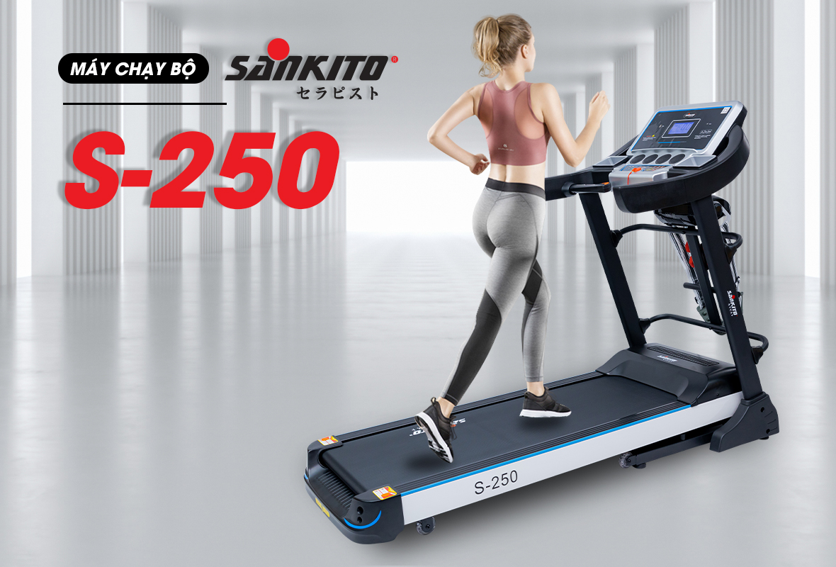 Máy chạy bộ Sankito S-250 | Sang trọng và cao cấp