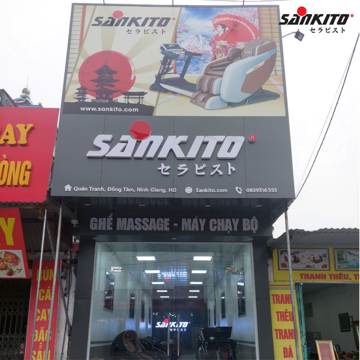 Cửa hàng bán ghế massage uy tín tại Ninh Giang - Hải Dương