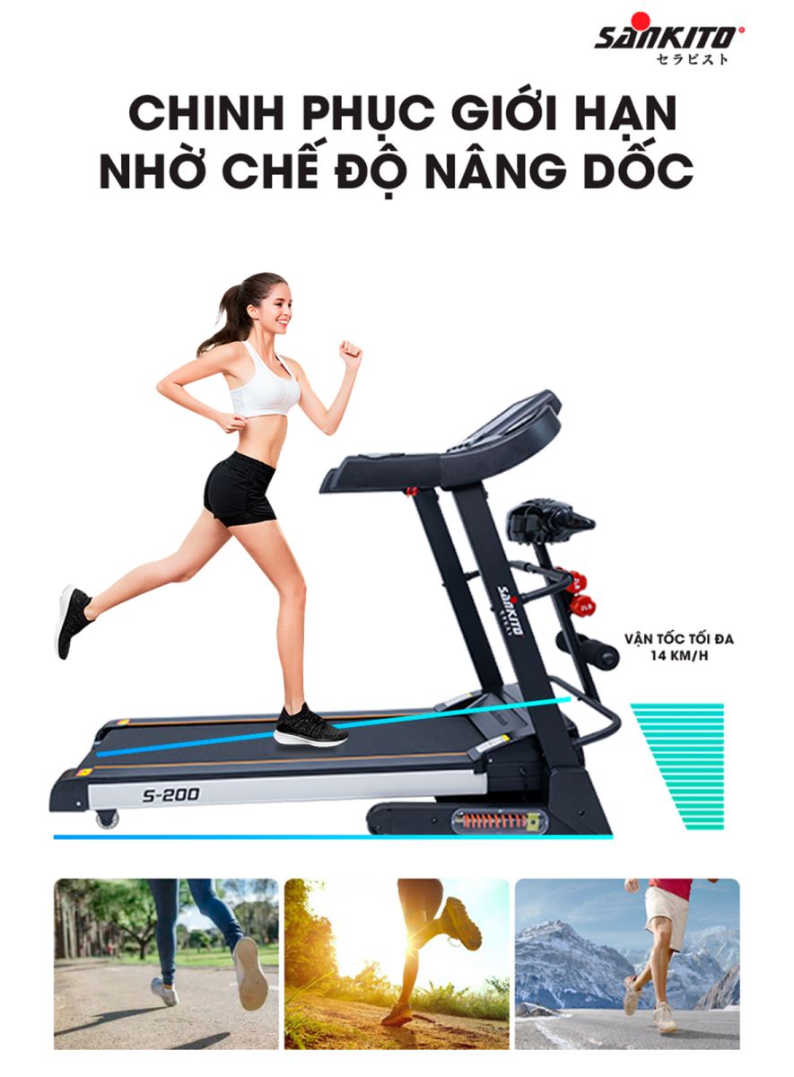 Máy chạy bộ tỉnh Nghệ An trên 20 triệu