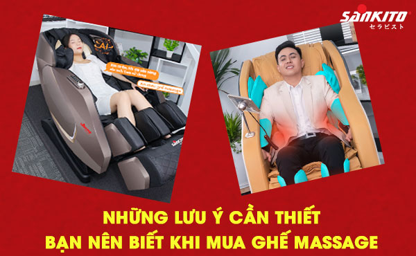 Ghế massage nâng cao chất lượng cuộc sống của bạn