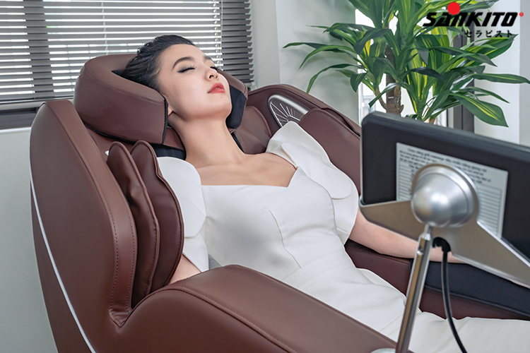 Ghế massage giá rẻ Sankito S-35 Plus