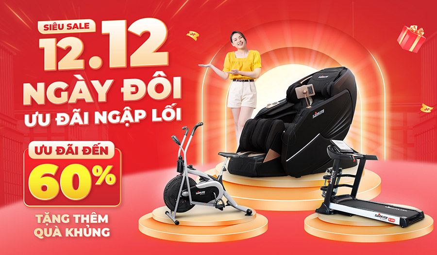 Siêu Sale 12/12 - Sankito Có Nhiều Ưu Đãi Hot