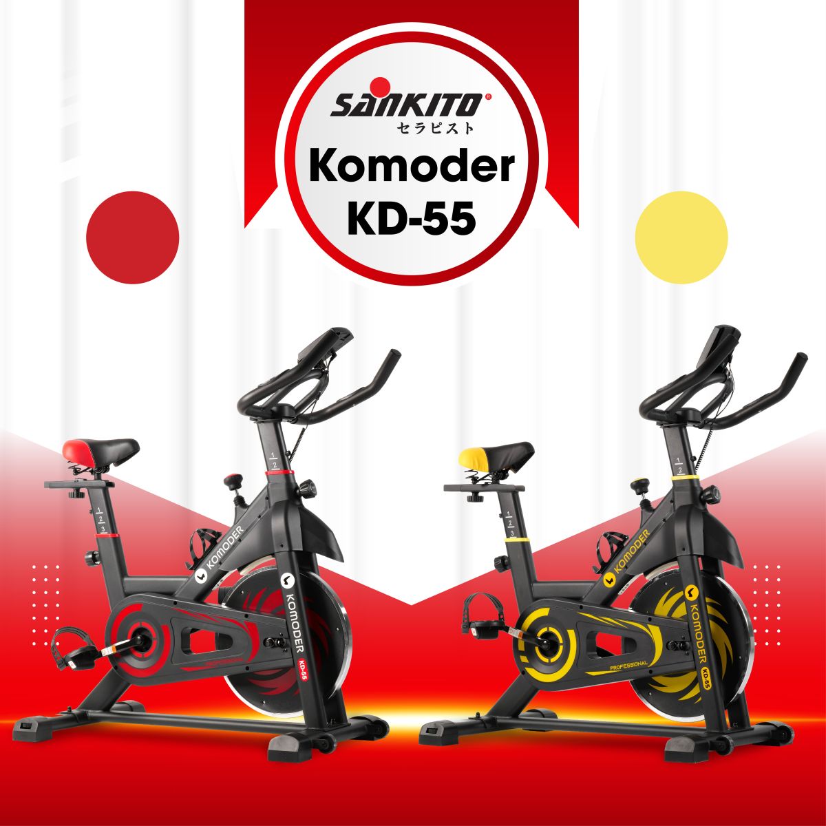 Xe đạp tập thể dục Komoder KD-55