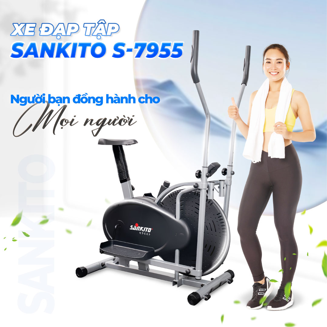 Xe đạp tập thể dục Sankito S-7955 1